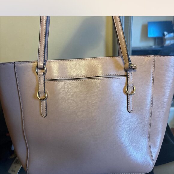 PASTEL LIGHT PINK RALPH LAURENTOTE BAG - Picture 5 of 6